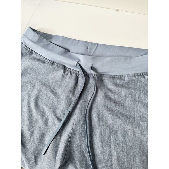 Mandala Women's Scrub Pants Joggers Size L Blue Stretch, Pockets - Picture 2 of 5